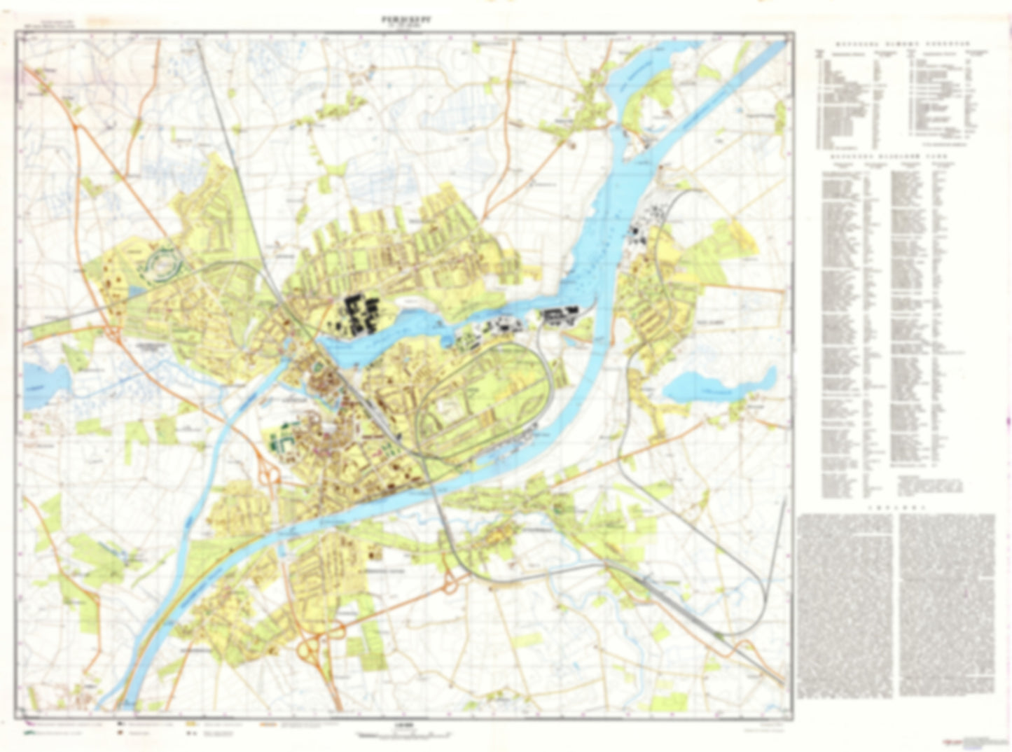 Rendsburg (Germany) - Soviet Military City Plans
