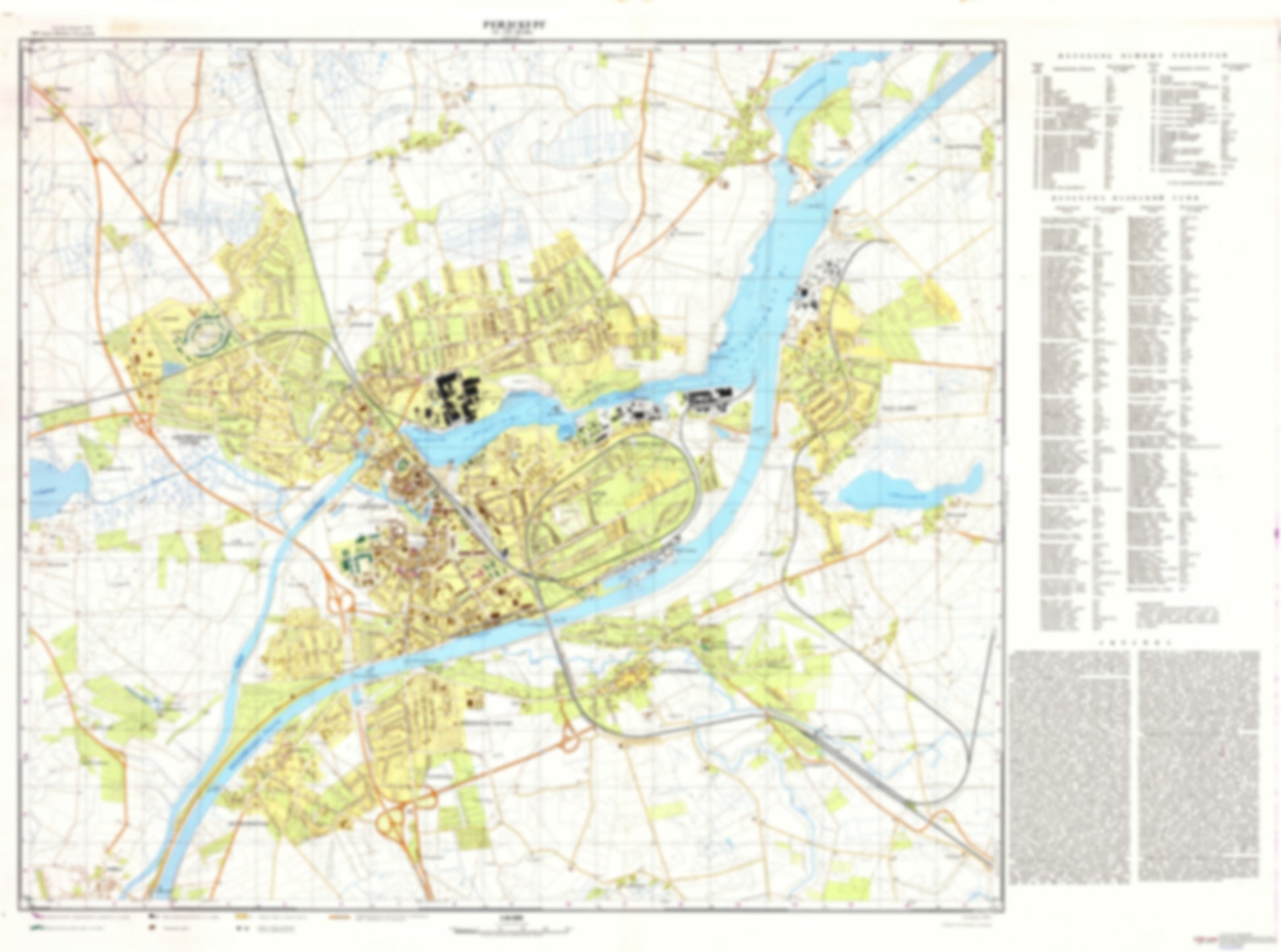 Rendsburg (Germany) - Soviet Military City Plans