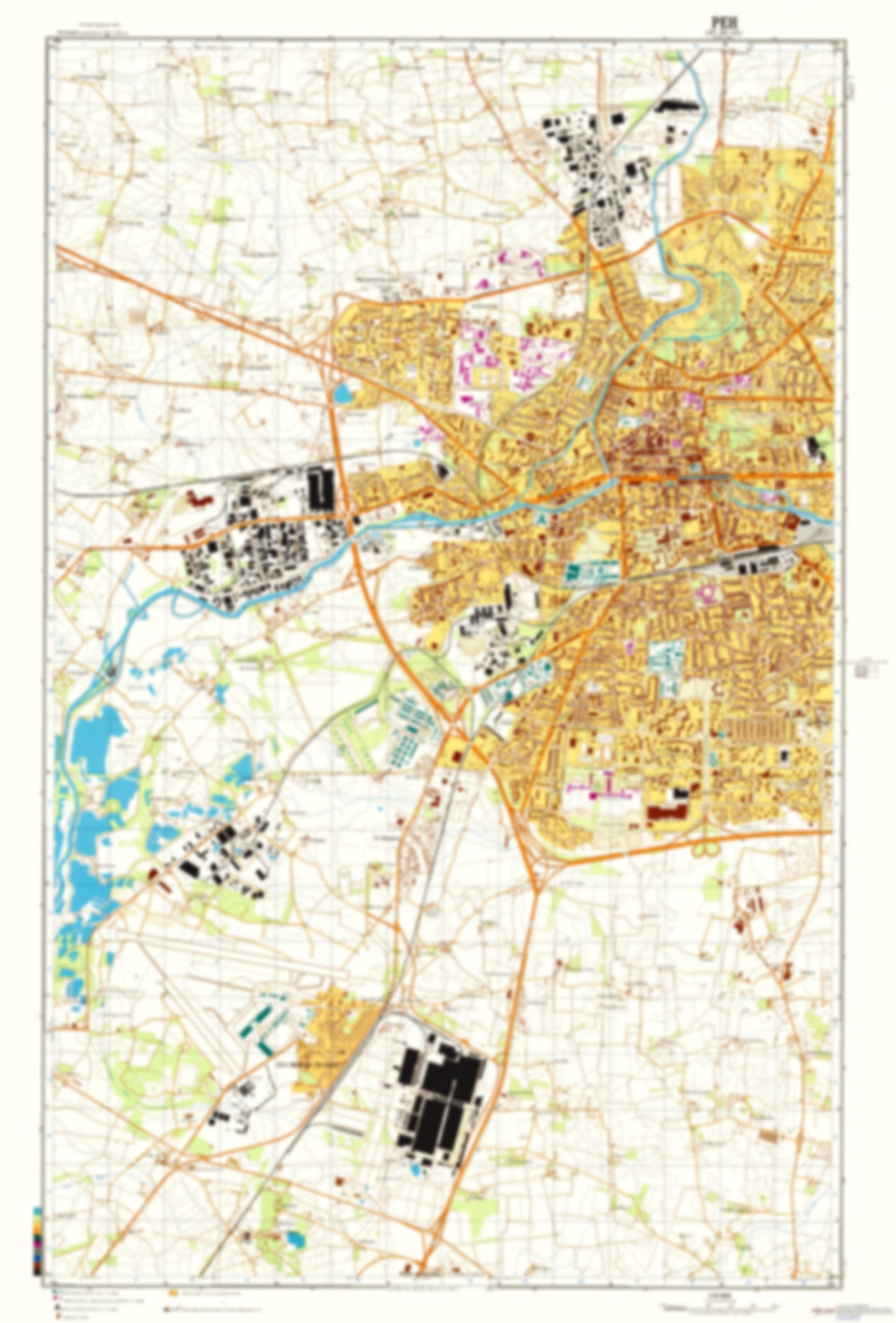 Rennes 1 (France) - Soviet Military City Plans