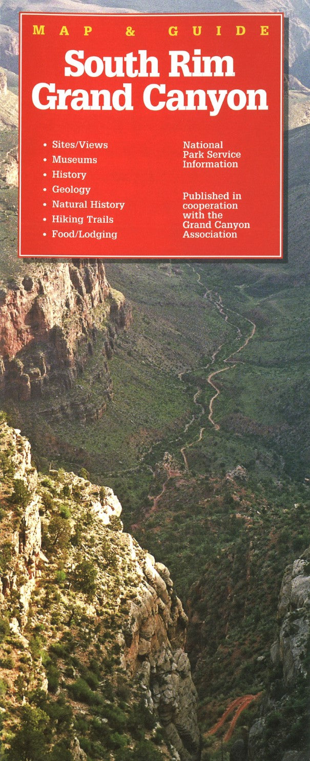South Rim Grand Canyon : map & guide