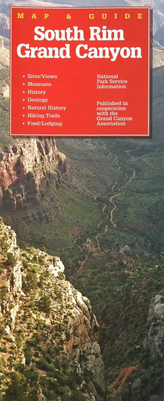 South Rim Grand Canyon : map & guide