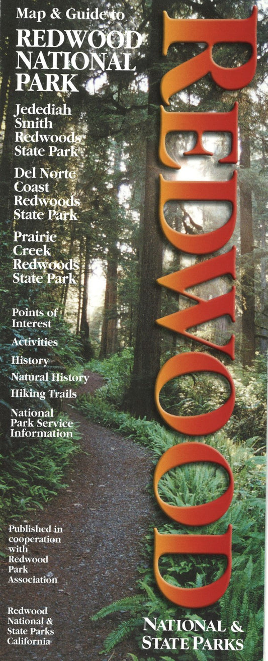 Redwood National & State Parks : map & guide to Redwood National Park