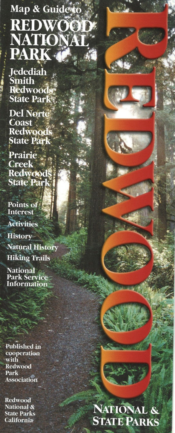 Redwood National & State Parks : map & guide to Redwood National Park