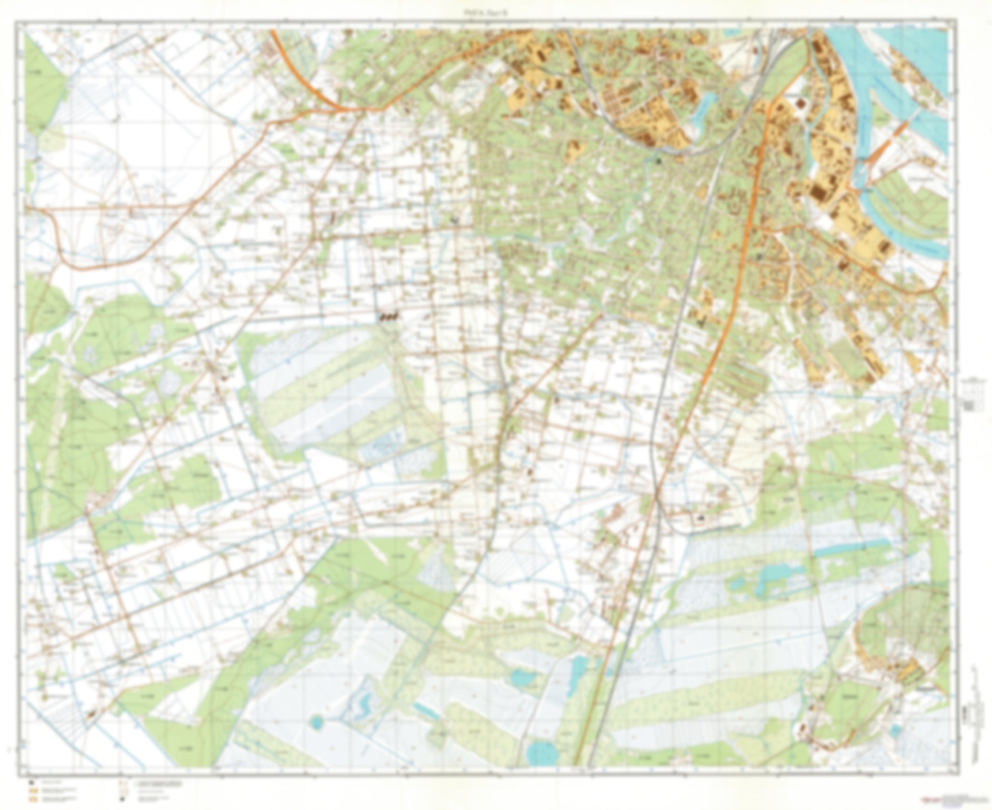 Riga 5 (Latvia) - Soviet Military City Plans