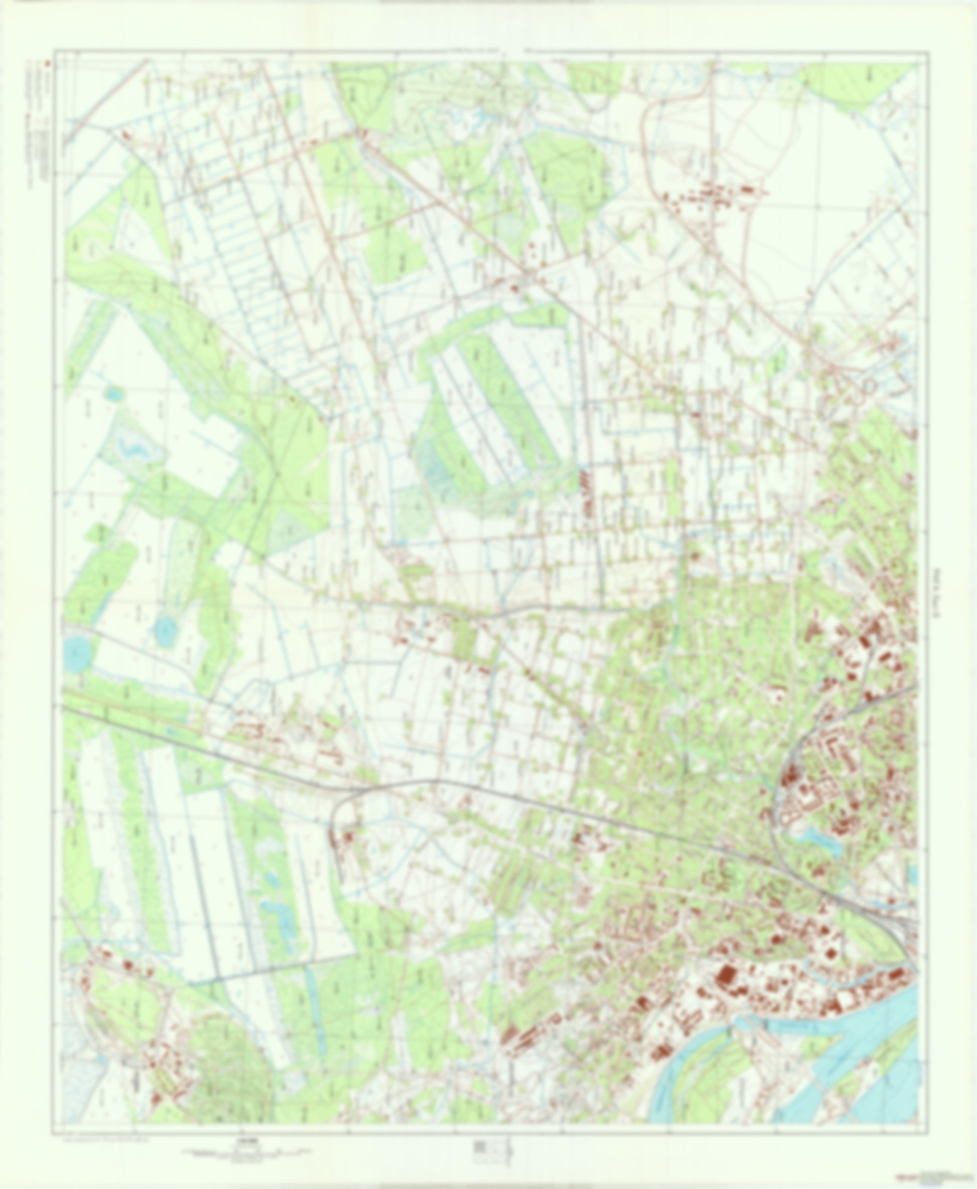 Riga 5 (Latvia) - Soviet Military City Plans