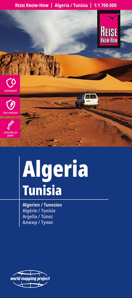 Algeria & Tunisia Road Map