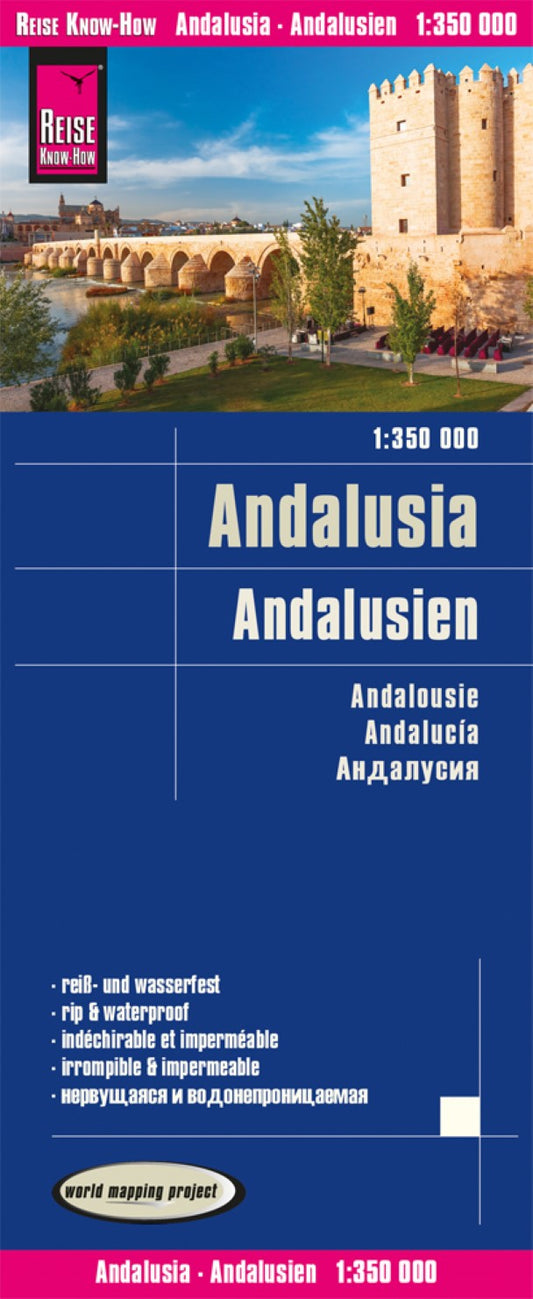 Andalusia Travel Map
