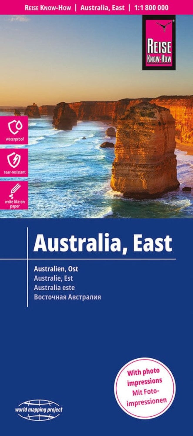 Australia, East Road Map