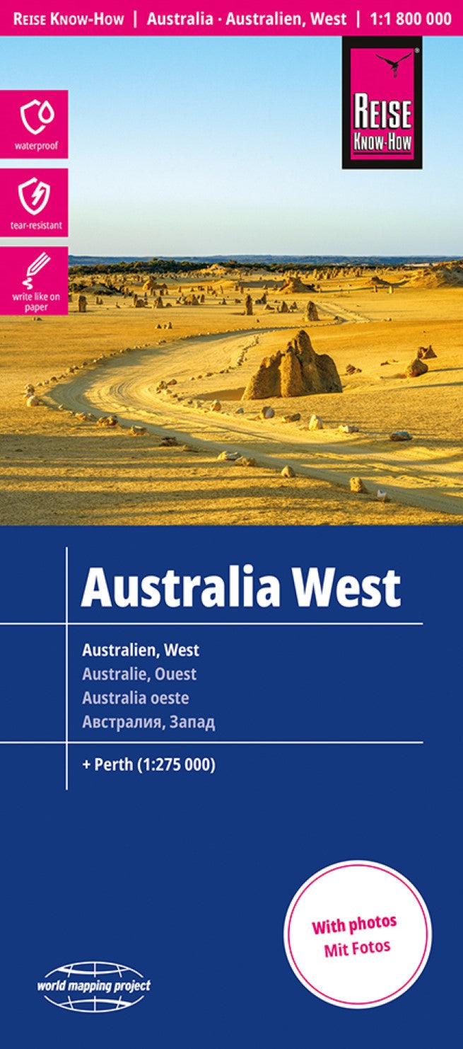 Australien West = West Australia = Australie, ouest = Australia oeste