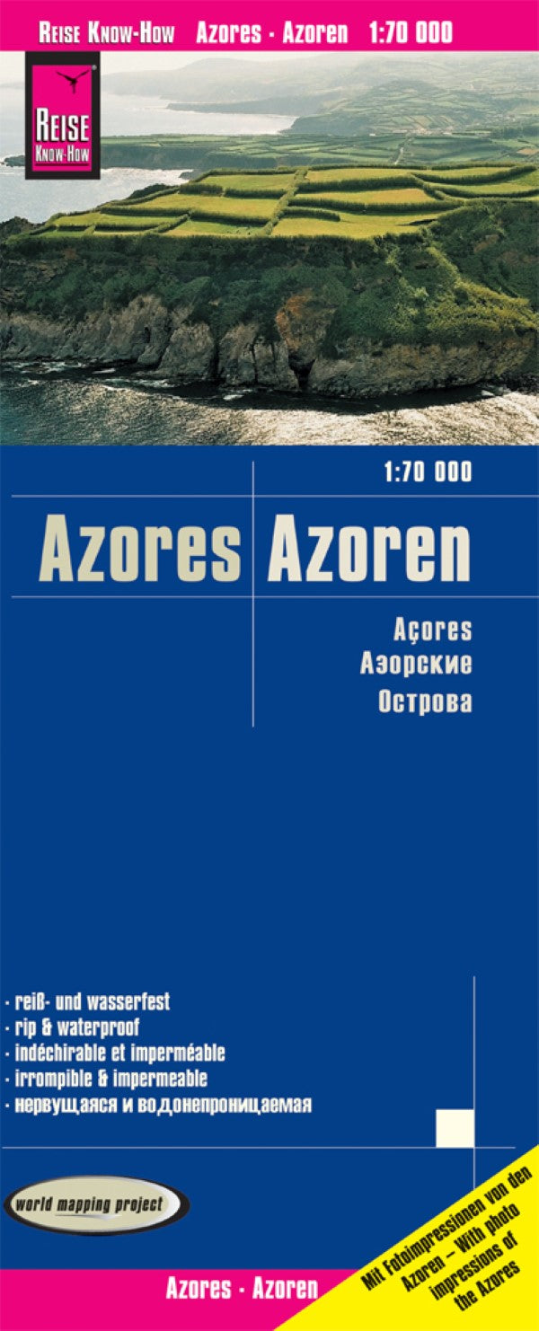 Azores Travel Map