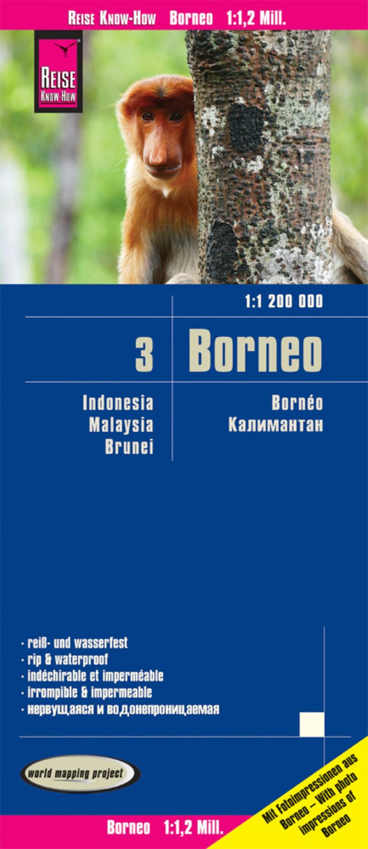 Indonesia 3, Borneo Road Map