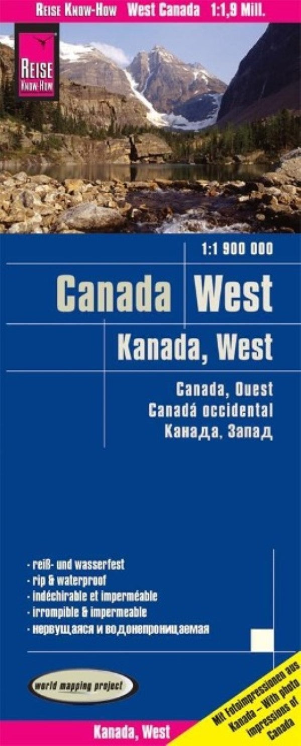 Kanada west = West Canada = Canada, ouest = Canada occidental