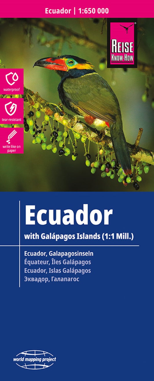 Ecuador, Galápagos Road Map