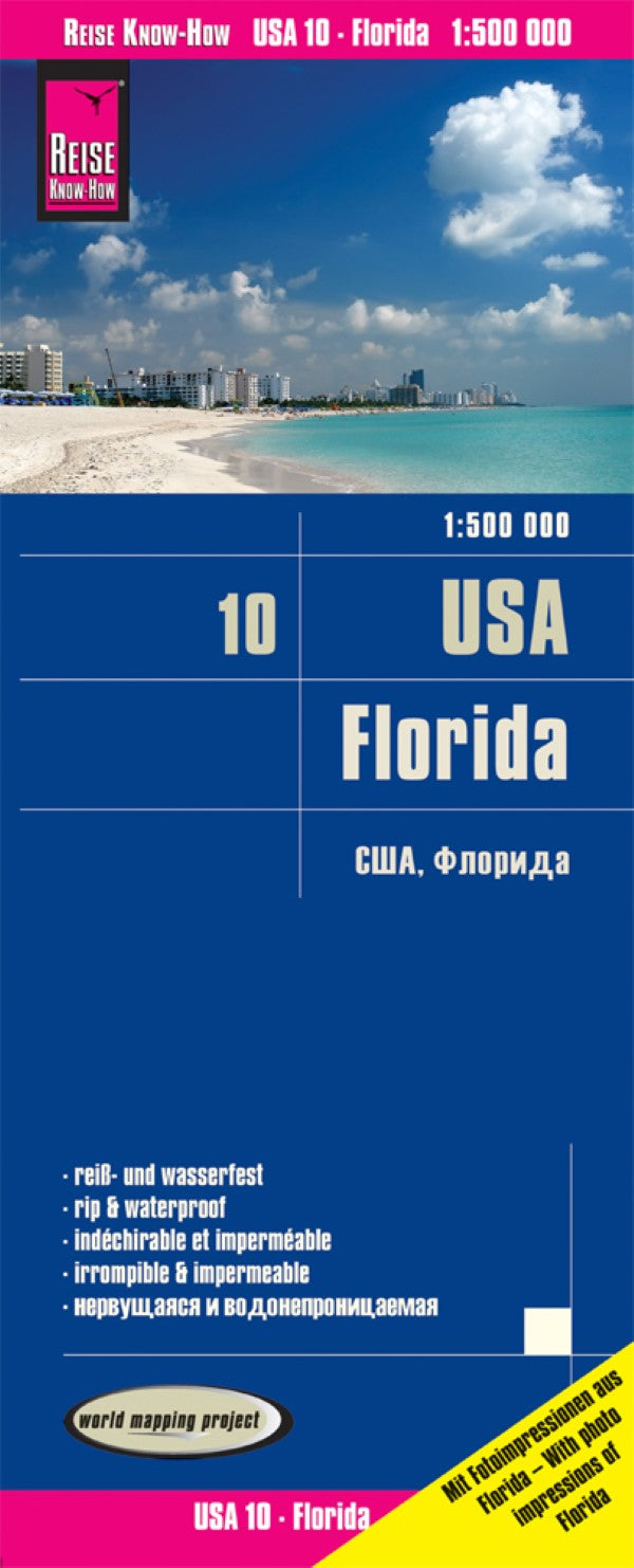 USA : Florida Road Map