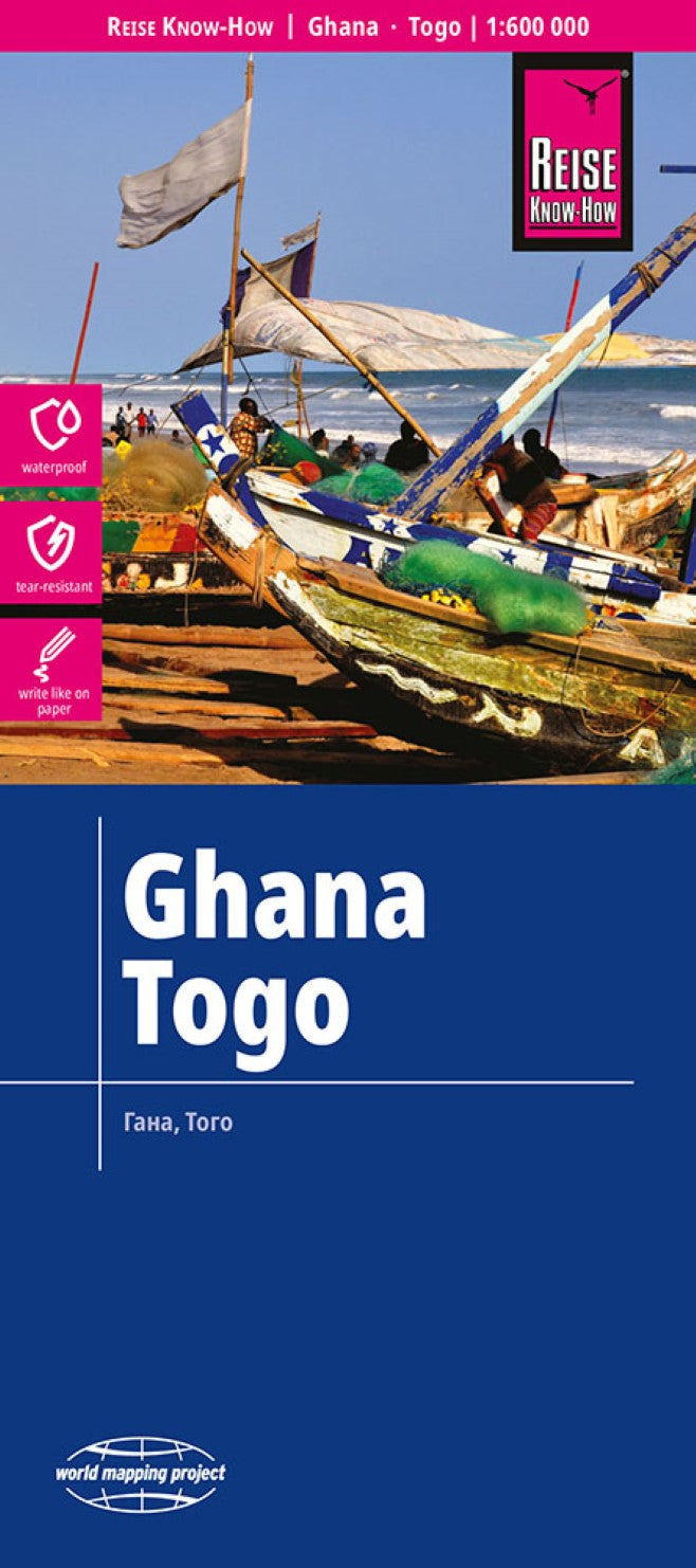 Ghana & Togo Road Map