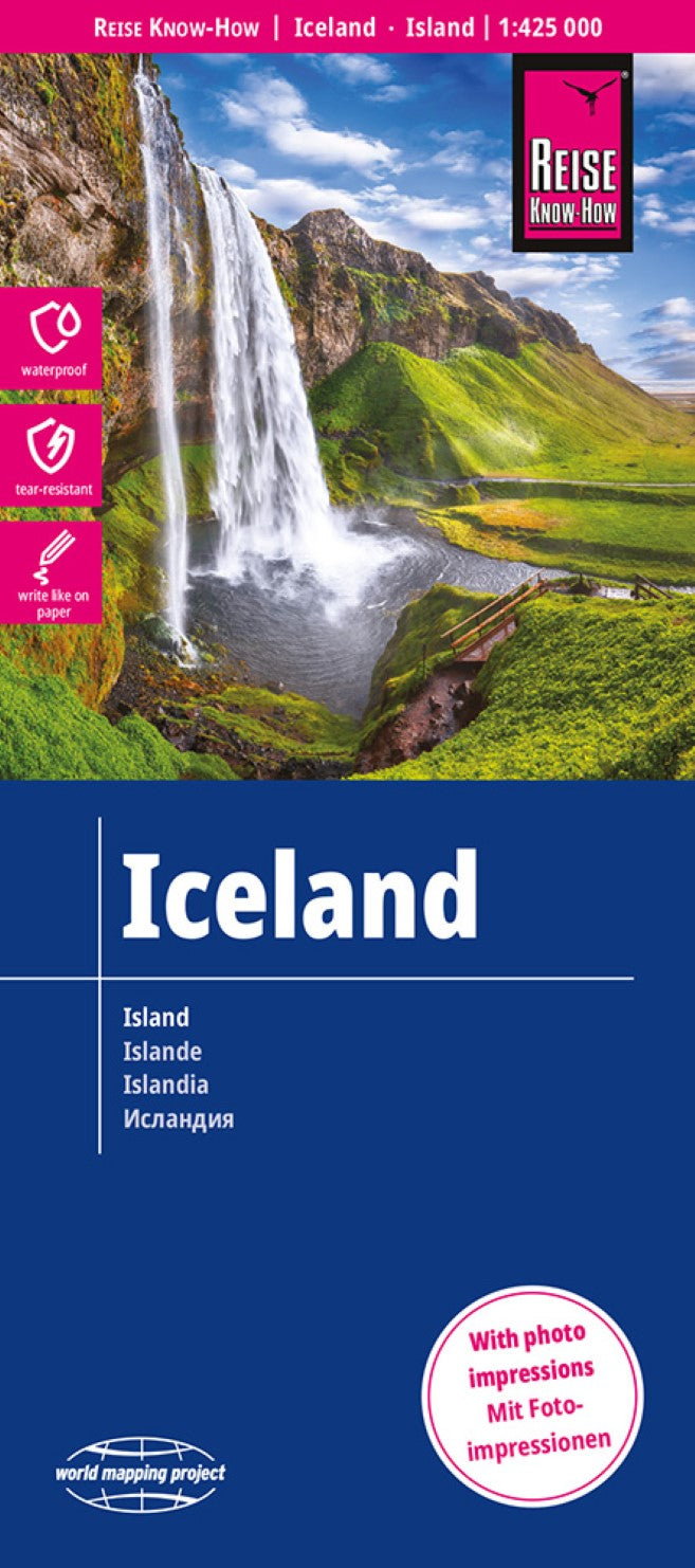Iceland Road Map