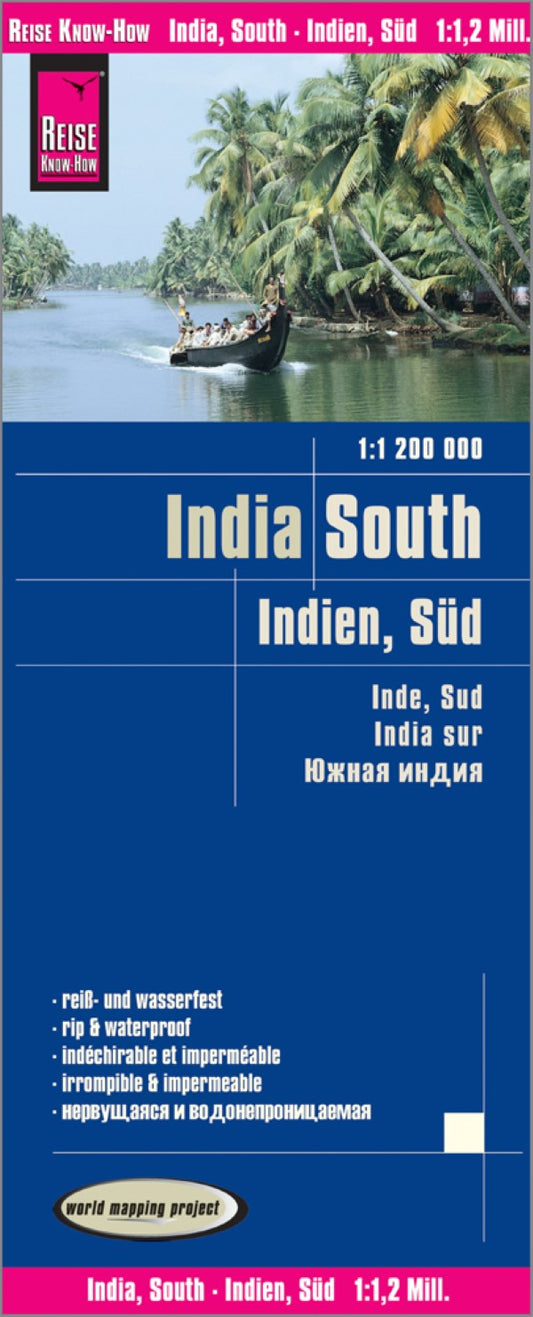 Indien süd = South India = Inde, sud = India sur