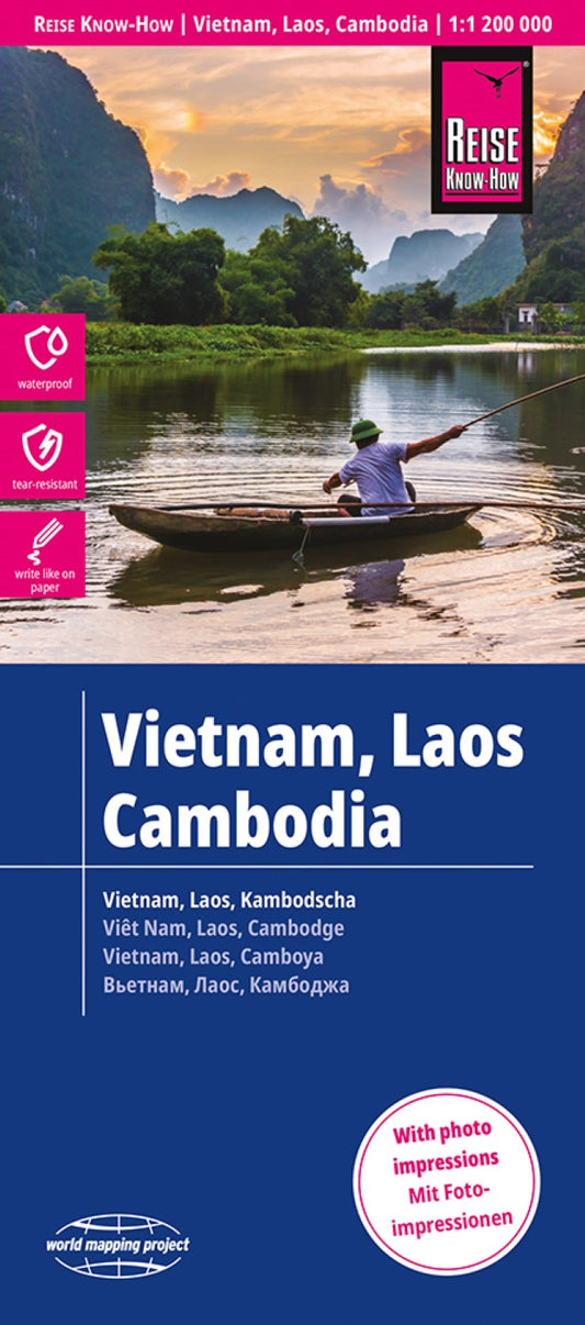 Vietnam, Laos, Cambodia