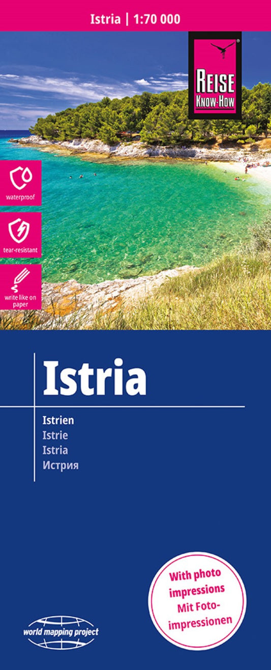 Istria Regional Map