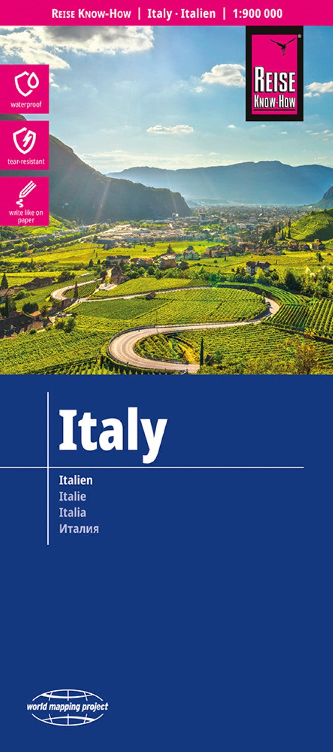 Italy Travel Map