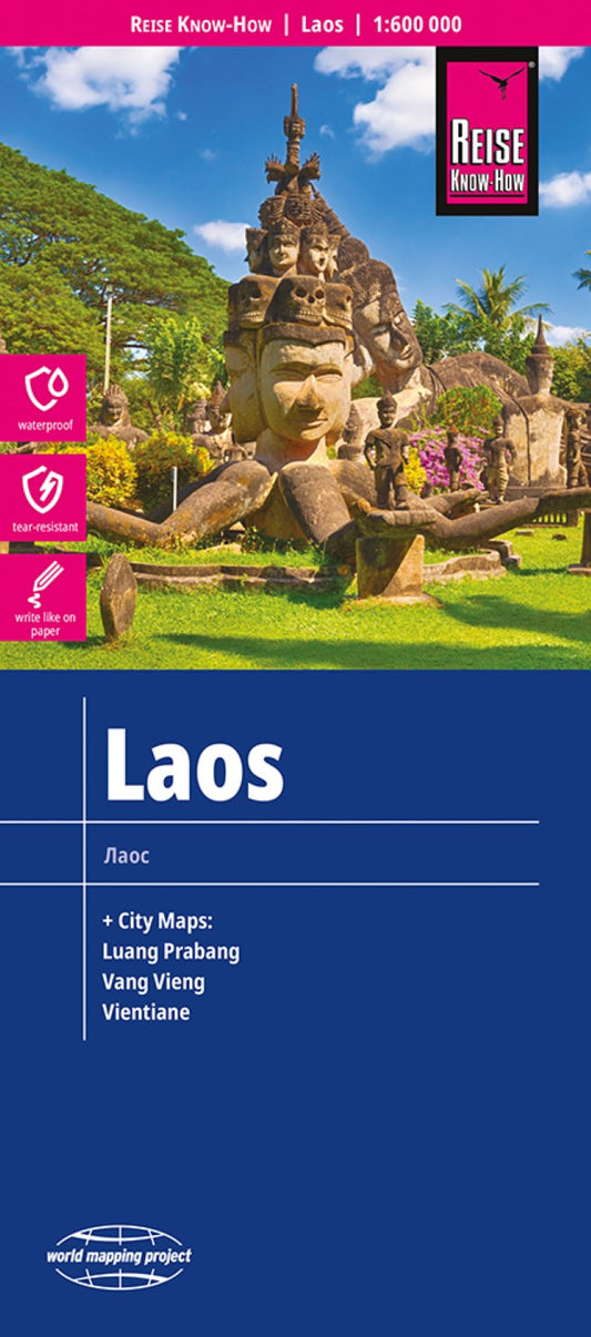 Laos Road Map