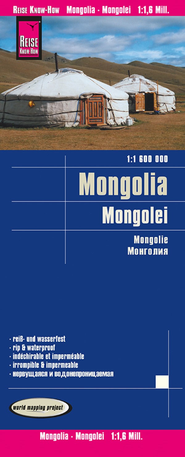 Mongolia Road Map