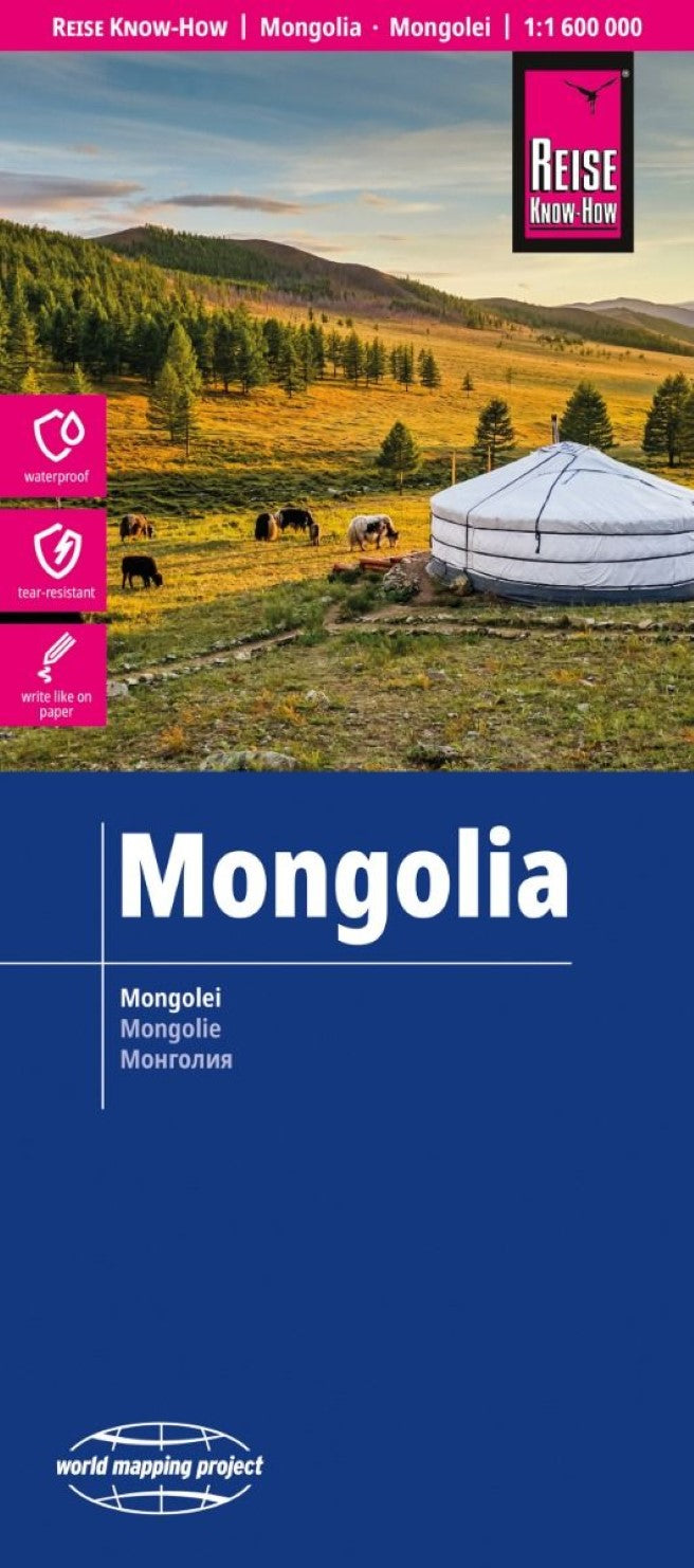 Mongolia Road Map