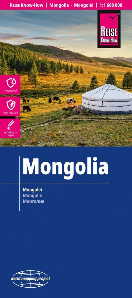 Mongolia Road Map