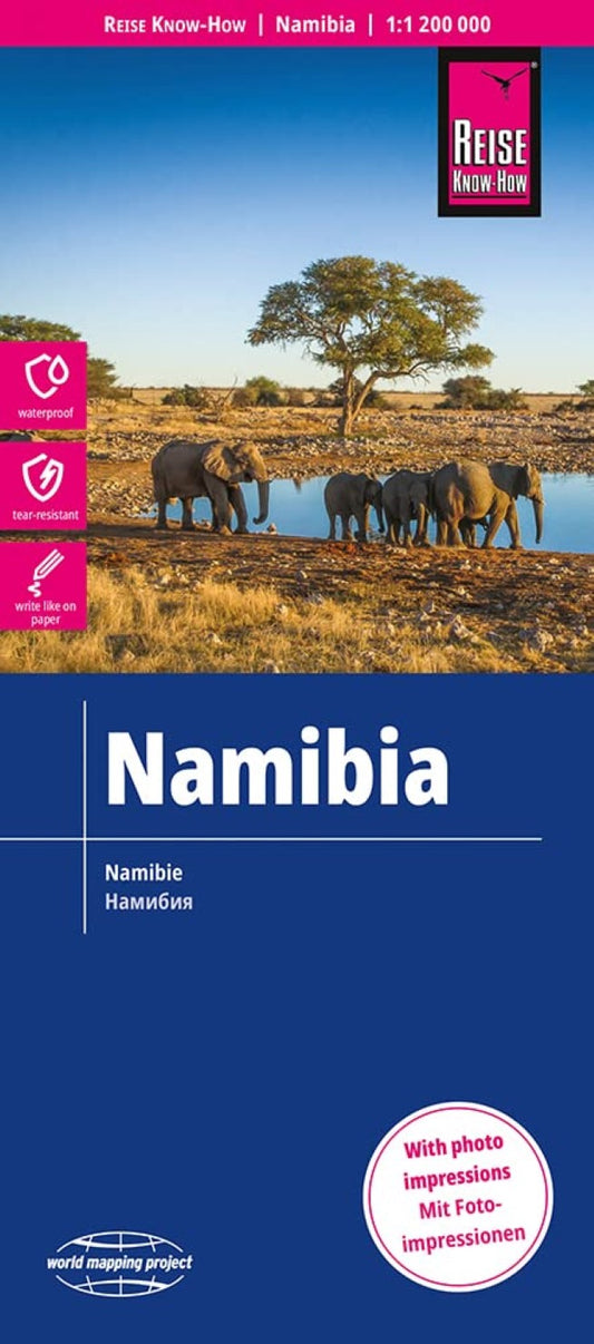 Namibia Road Map