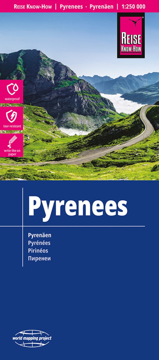 Pyrenees Road Map