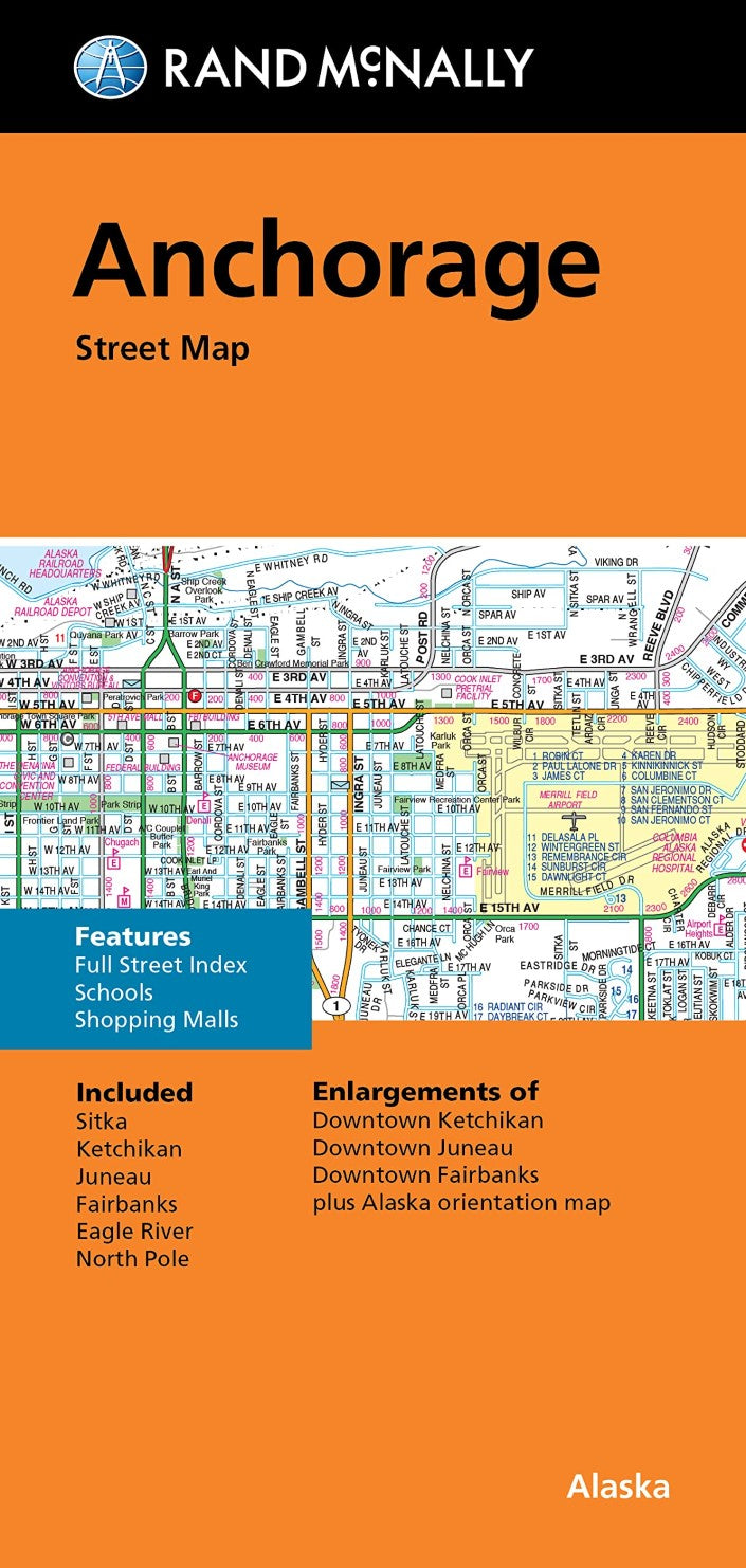 Anchorage : street map