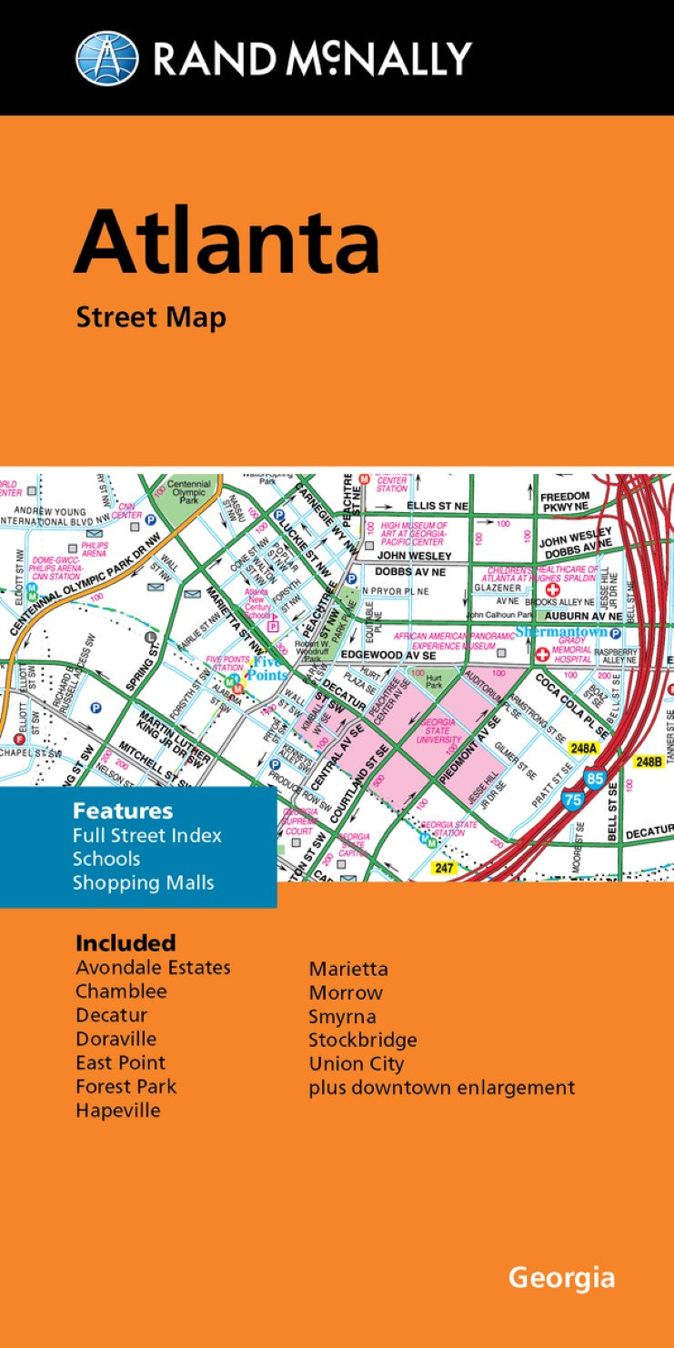 Atlanta : street map