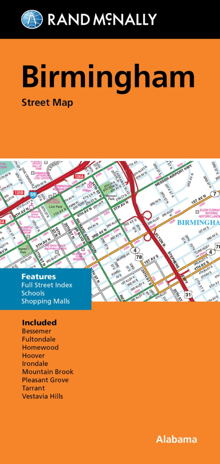 Birmingham City Map