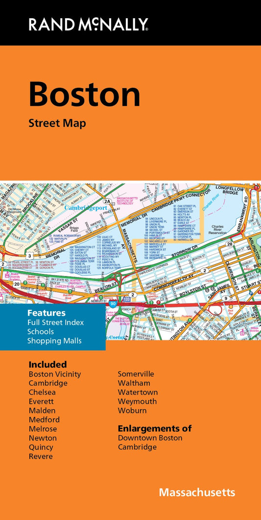 Boston, Massachusetts Street Map