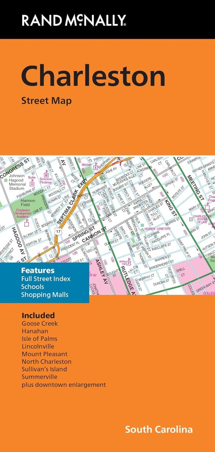 Charleston, South Carolina Street Map