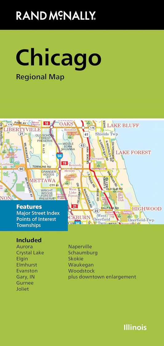 Chicago : regional map