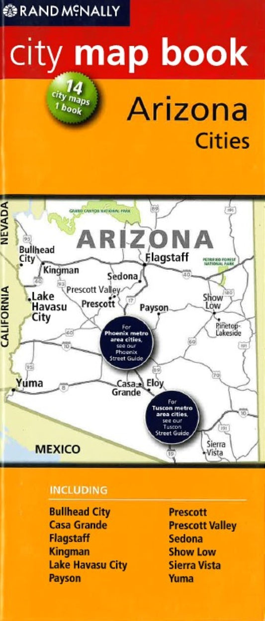 Arizona : cities : city map book