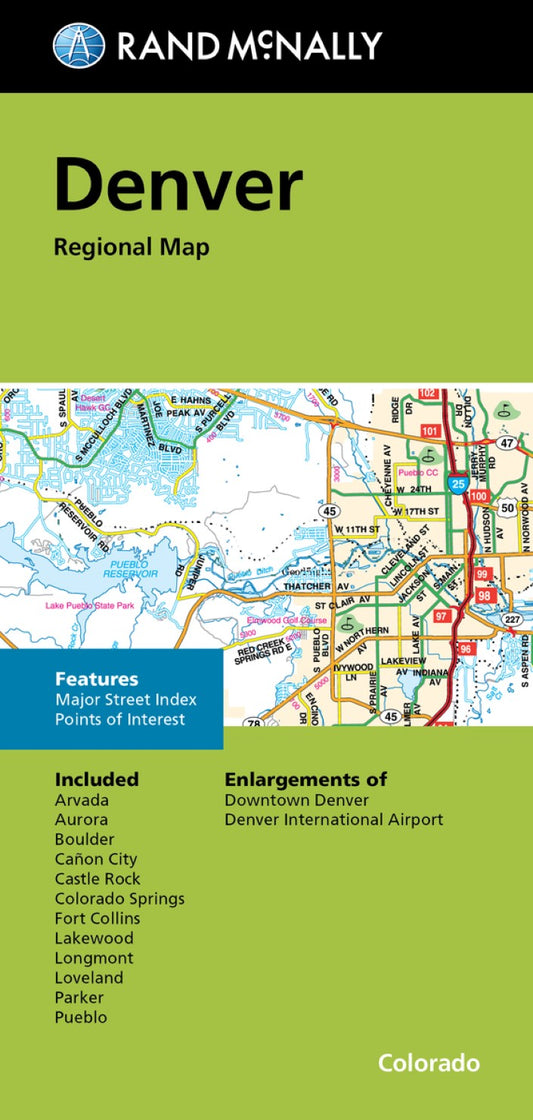 Denver : regional map