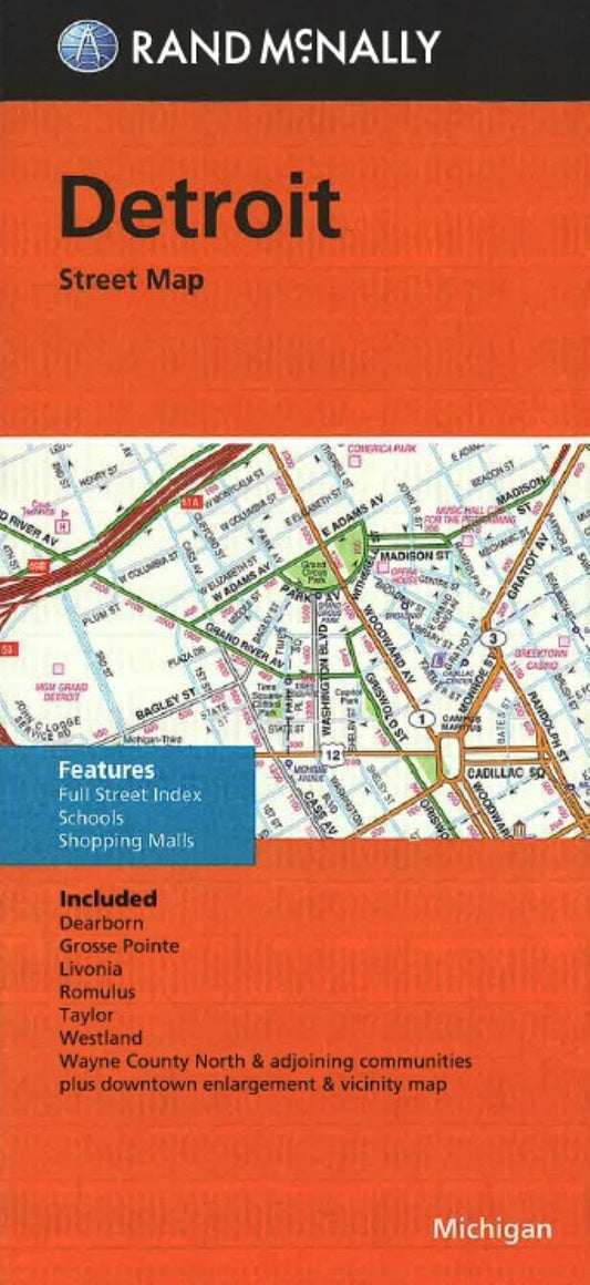 Detroit Street Map