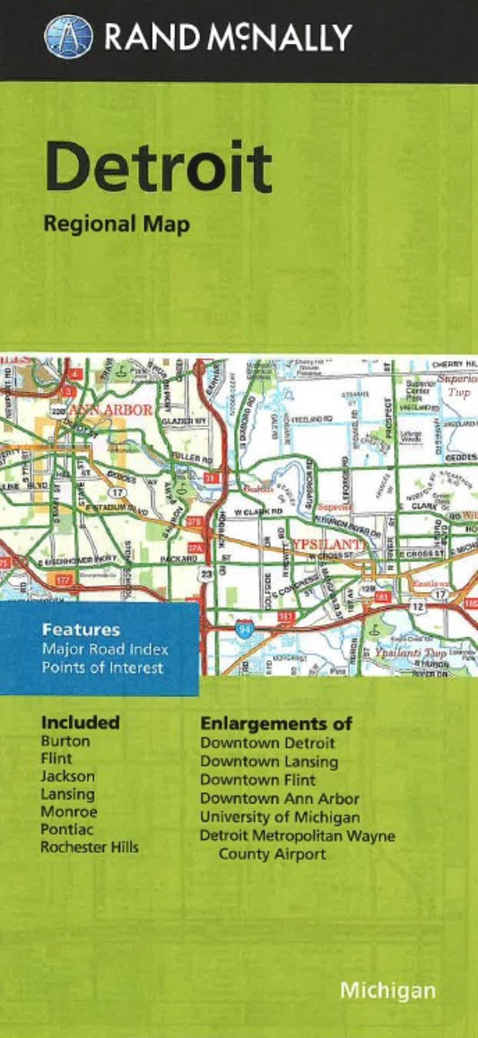 Detroit Regional Map