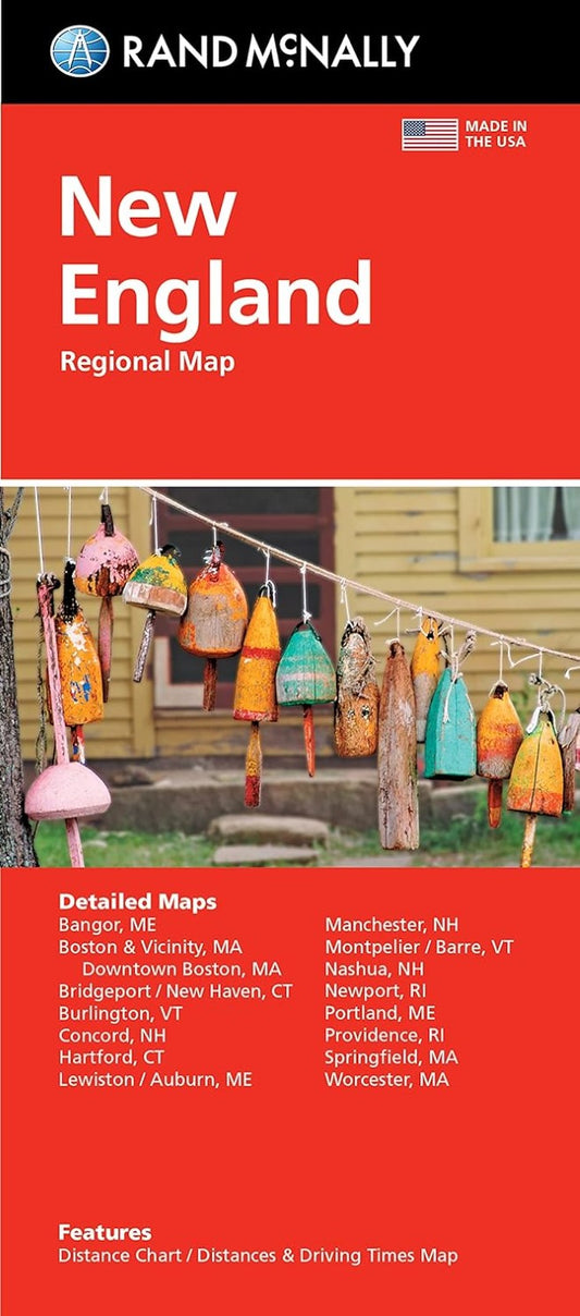 New England, Regional Map