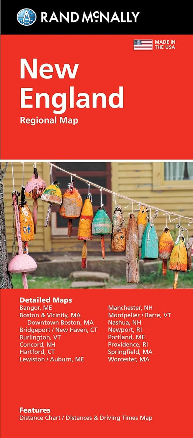 New England, Regional Map