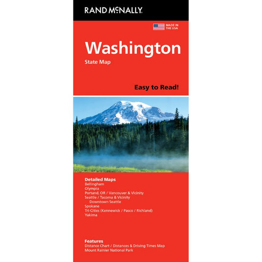 Washington : state map : easy to read!