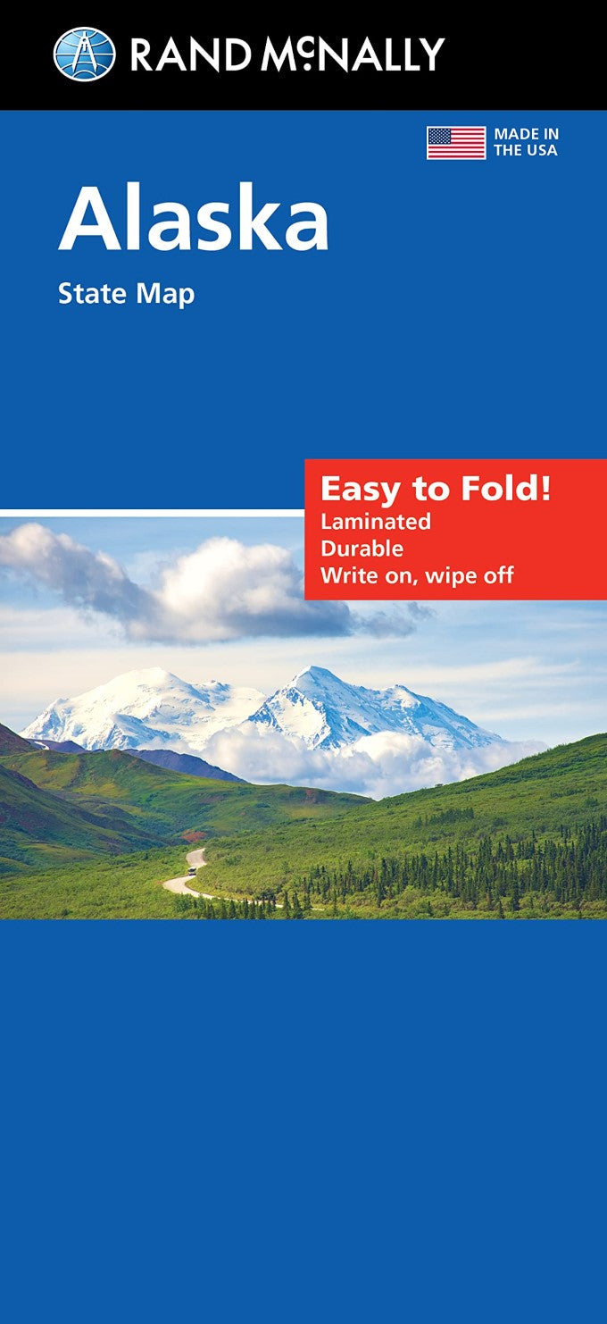 Alaska : state map : easy to fold!