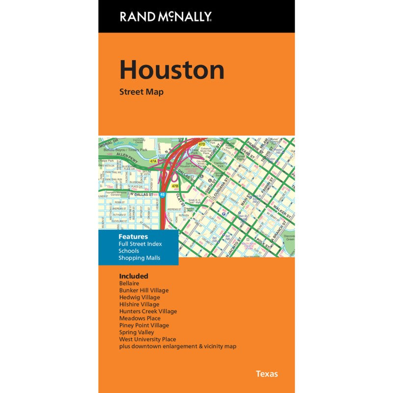 Houston, Texas, Street Map