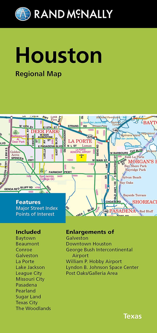 Houston, Texas Regional Map