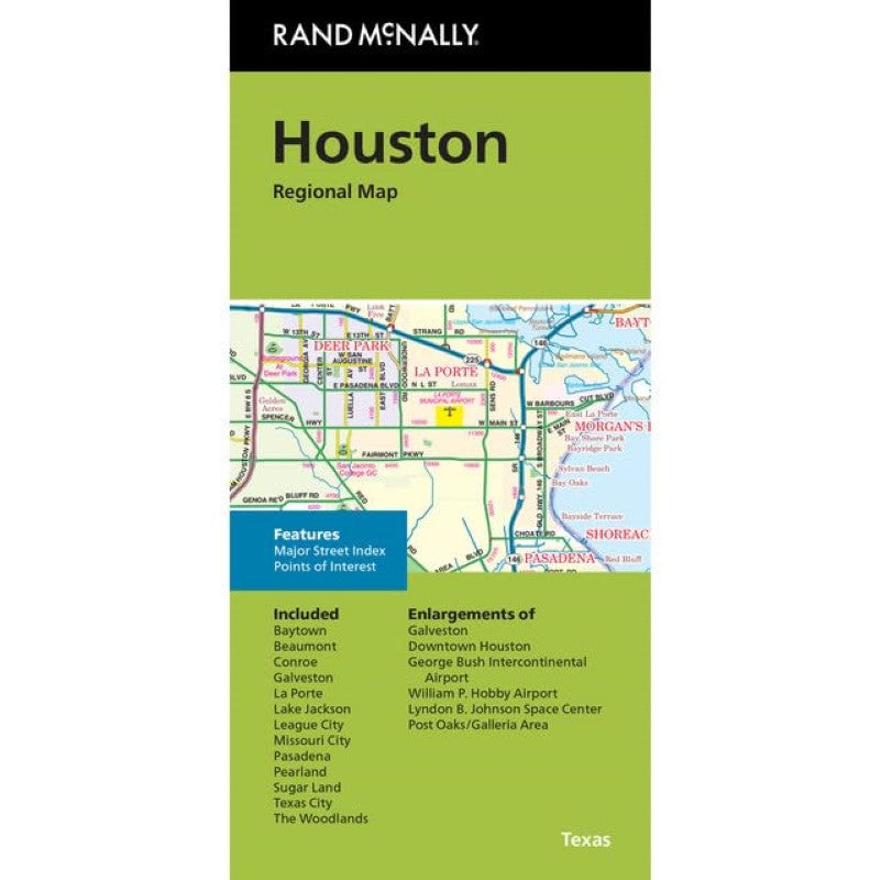 Houston, Texas Regional Map