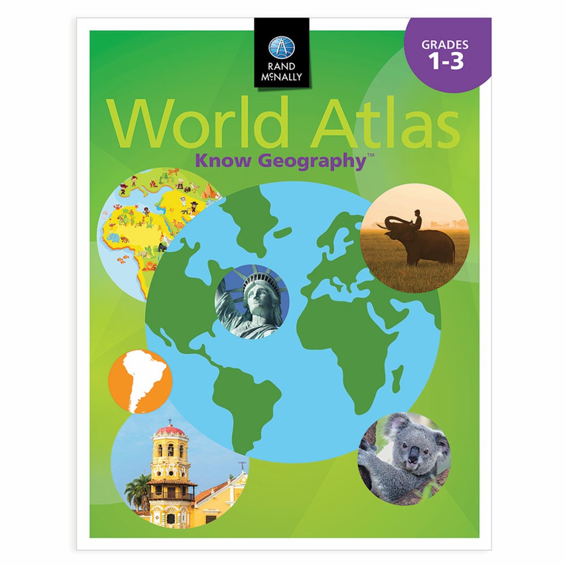 World Atlas : Know Geography : Grades 1-3