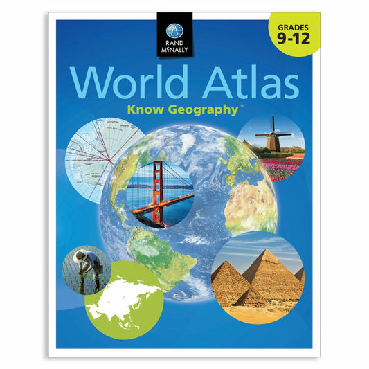 World Atlas : Know Geography : Grades 9-12