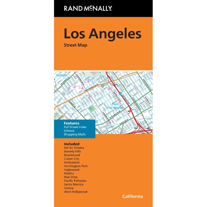 Los Angeles, California Street Map